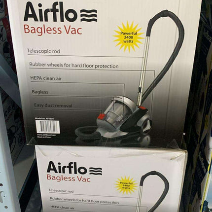 Airflo AFV804 2400W Bagless Vacuum Cleaner with HEPA Filter