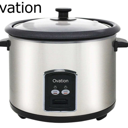 Ovation 10 Cup Rice Cooker With Vegetable Steamer