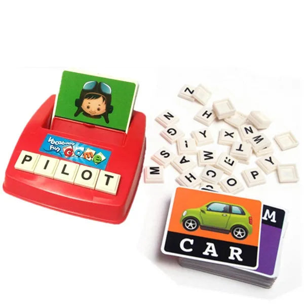 Letter Matching Game Spelling Game